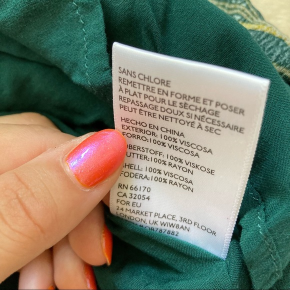 SOLD OU Button Down Floral Mini Dress - Picture 8 of 8